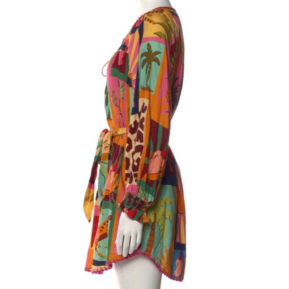 Farm Rio tunic dress beach coverup size S - Picture 5 of 11